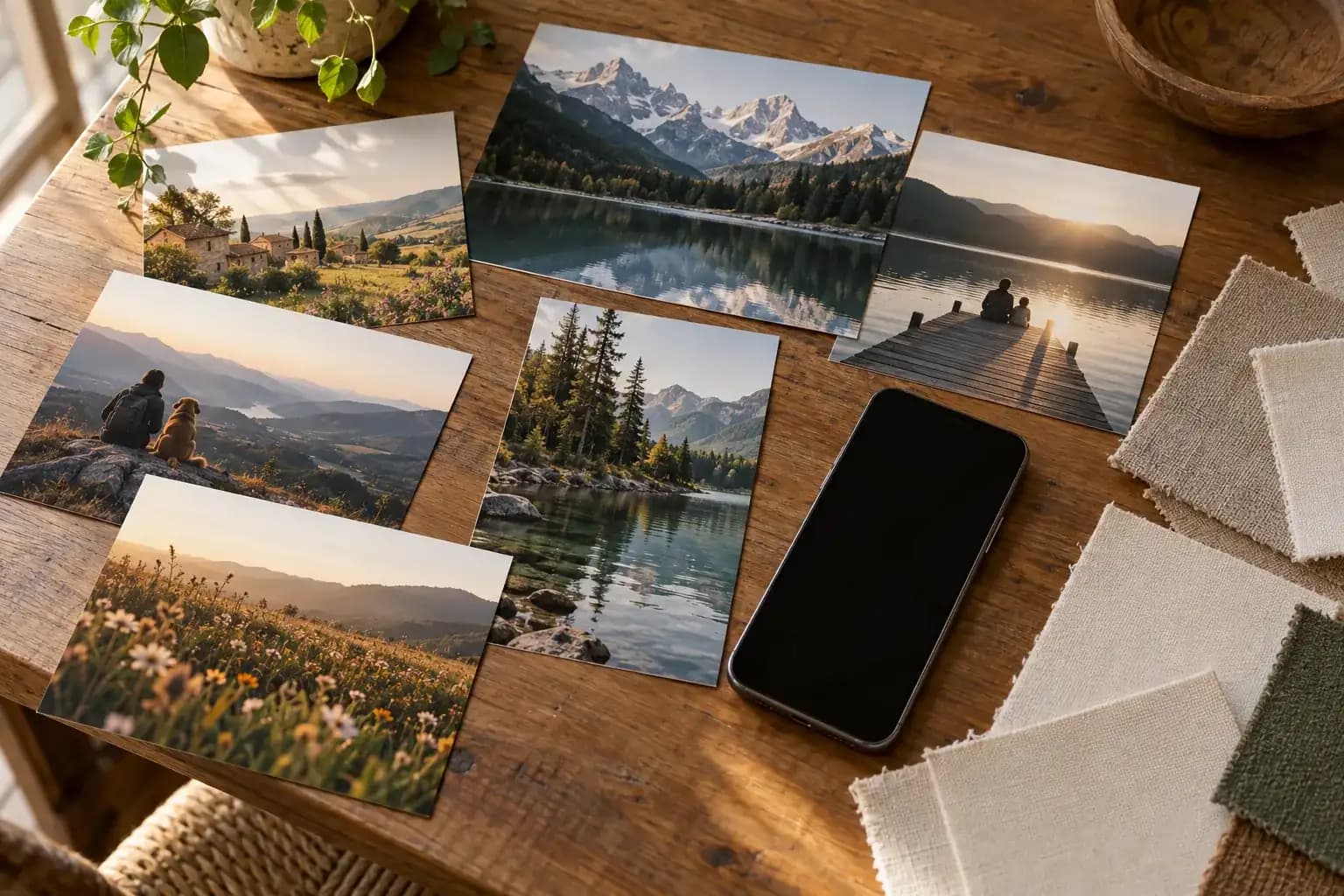 De la fotografia de pe telefon la decorul de pe perete: ghid complet pentru fototapet, canvas și postere