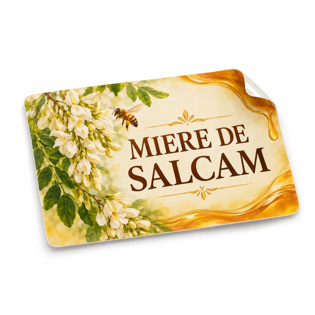 Etichete pentru miere de salcâm