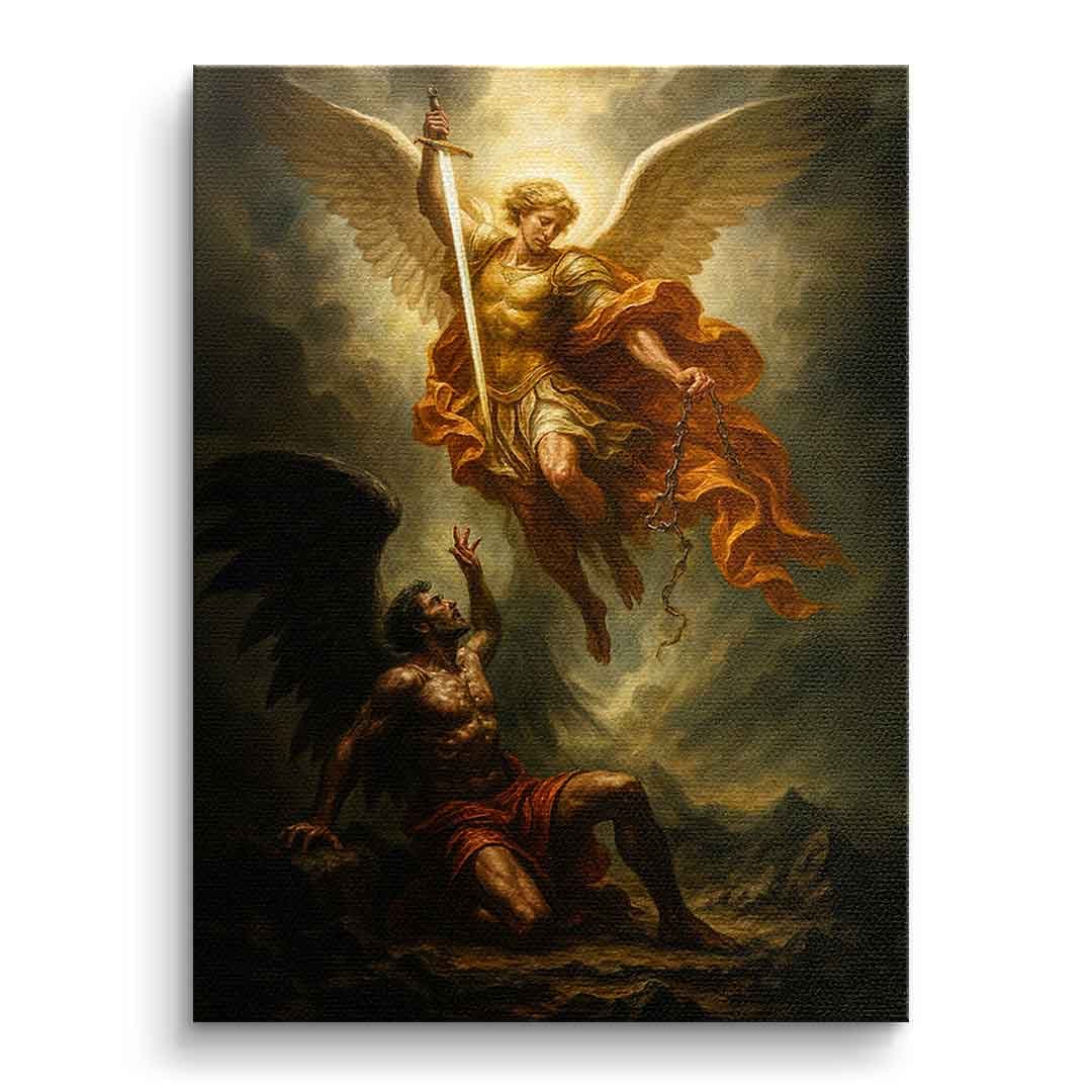 Tablou canvas înger războinic pentru dreptate – decor hol
