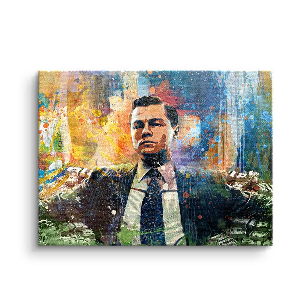 Tablou canvas negociere de broker la birou – artă pentru birou