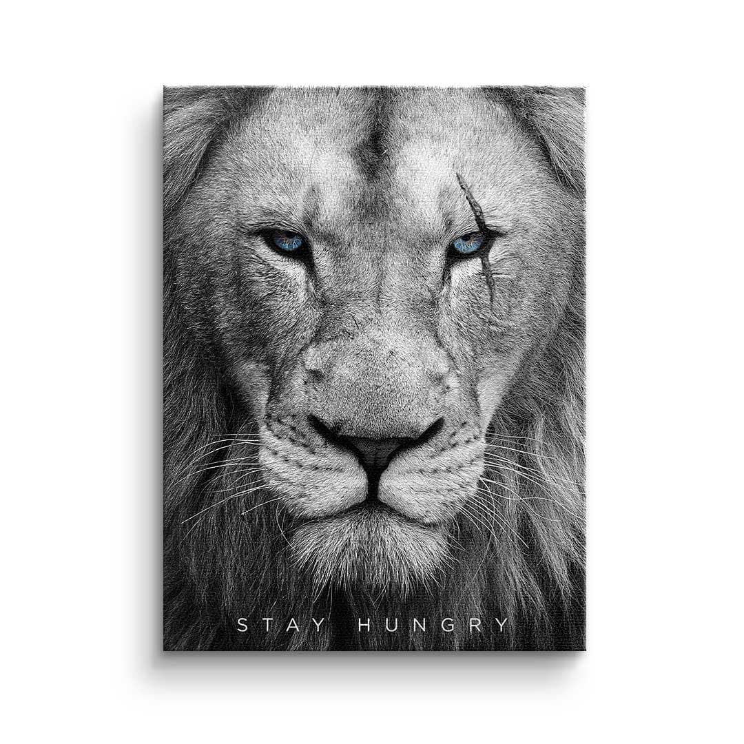 Tablou canvas chip de leu argintiu – decor hol elegant