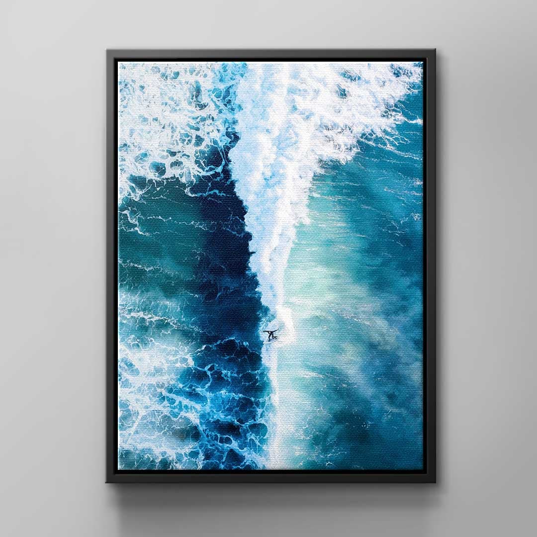 Tablou canvas val oceanic pentru surfing – decor living modern