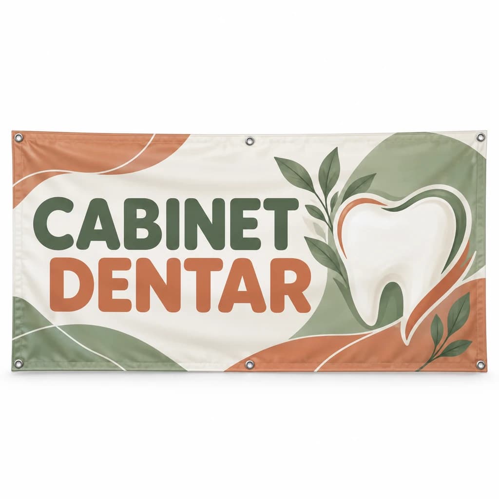 Banner cabinet dentar – model organic