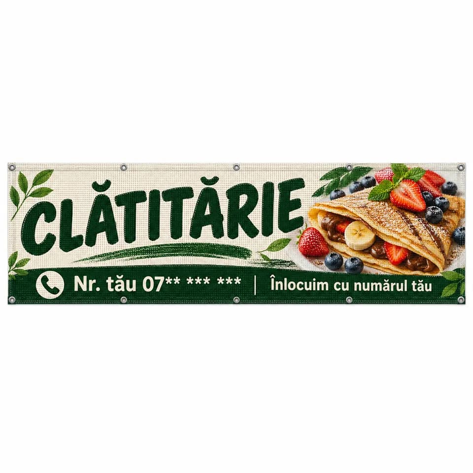 Mesh clătitărie cu numărul tău