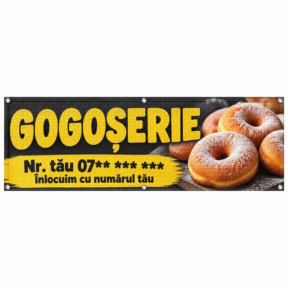 Mesh gogoșerie cu numărul tău