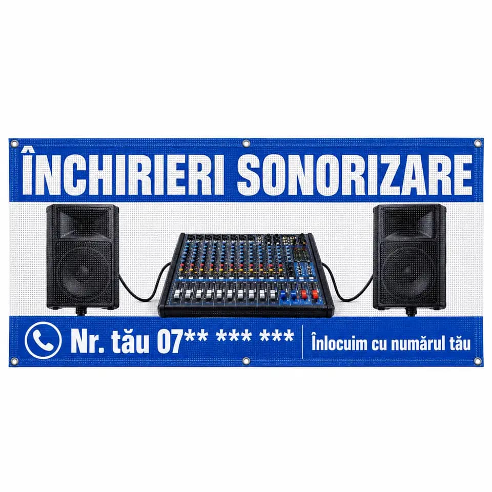 Mesh închirieri sonorizare cu numărul tău