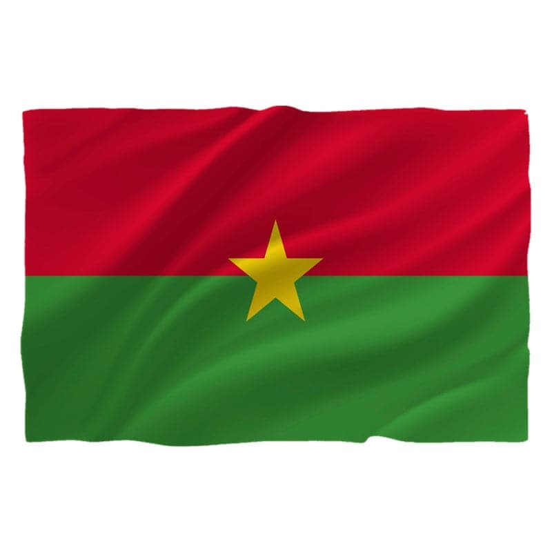 Drapel Burkina Faso