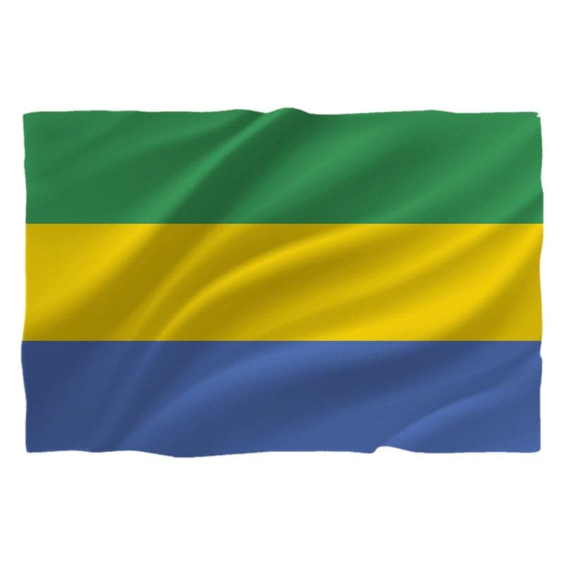 Drapel Gabon