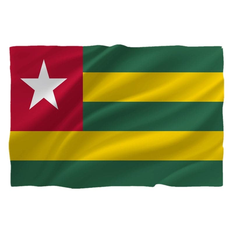 Drapel Togo