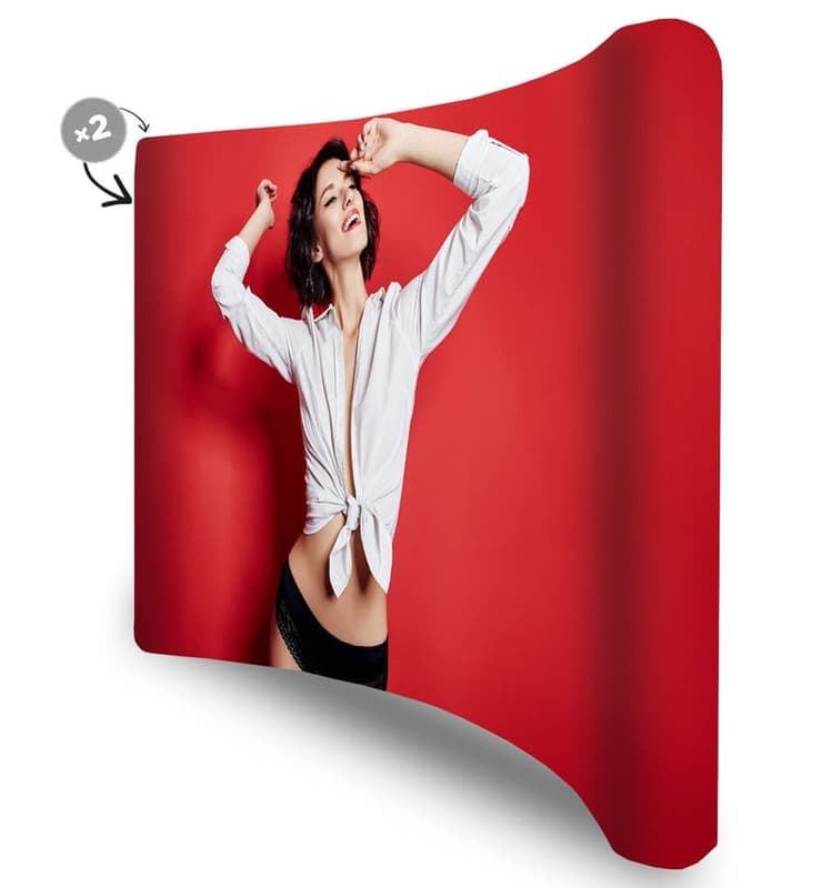 Pop-Up Textil Curb 5.0 m