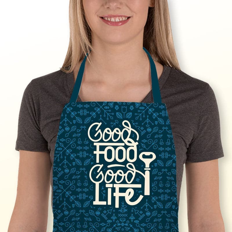 Șorț de bucătărie pentru femei Good Food, Good Life