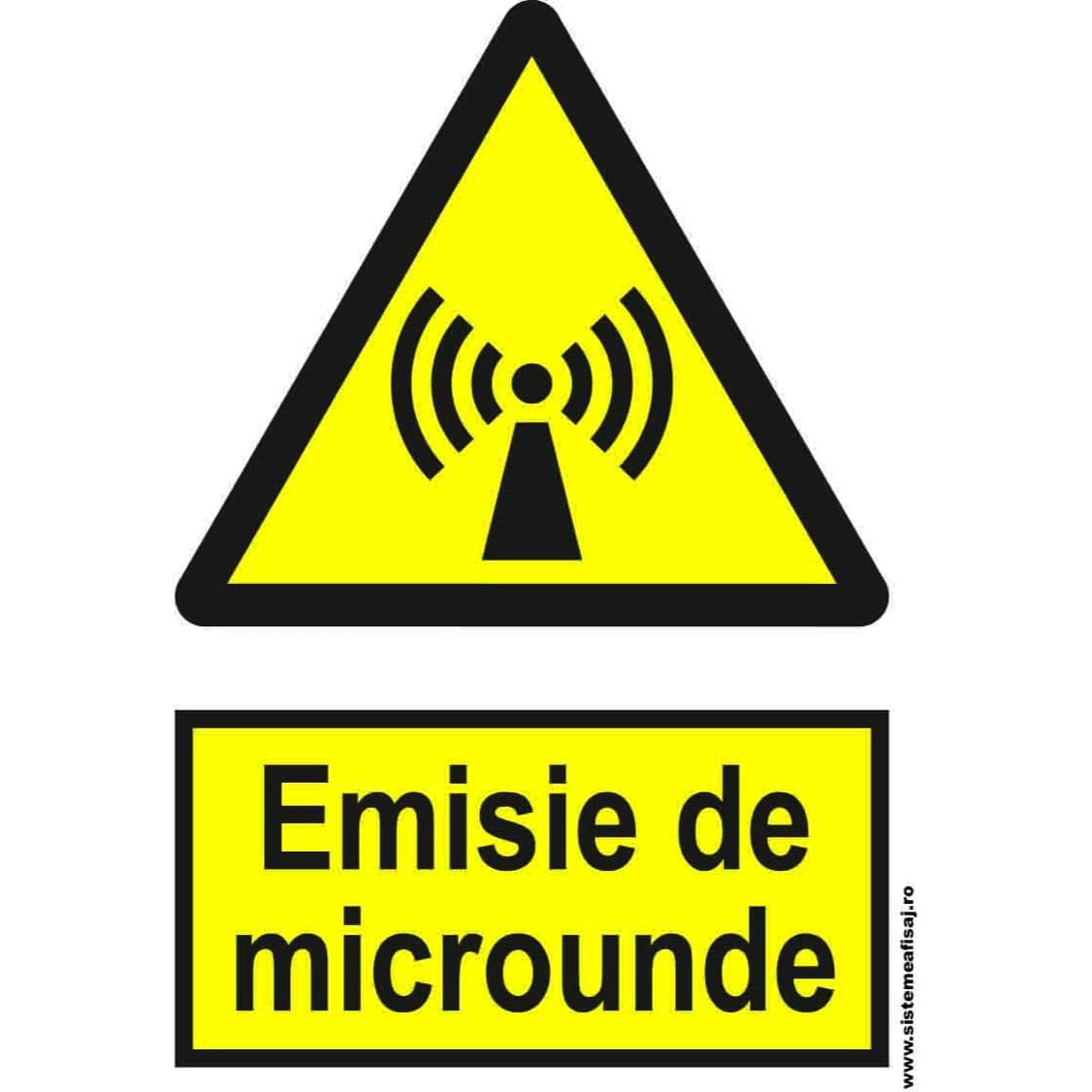 Semn Indicator Emisie De Microunde