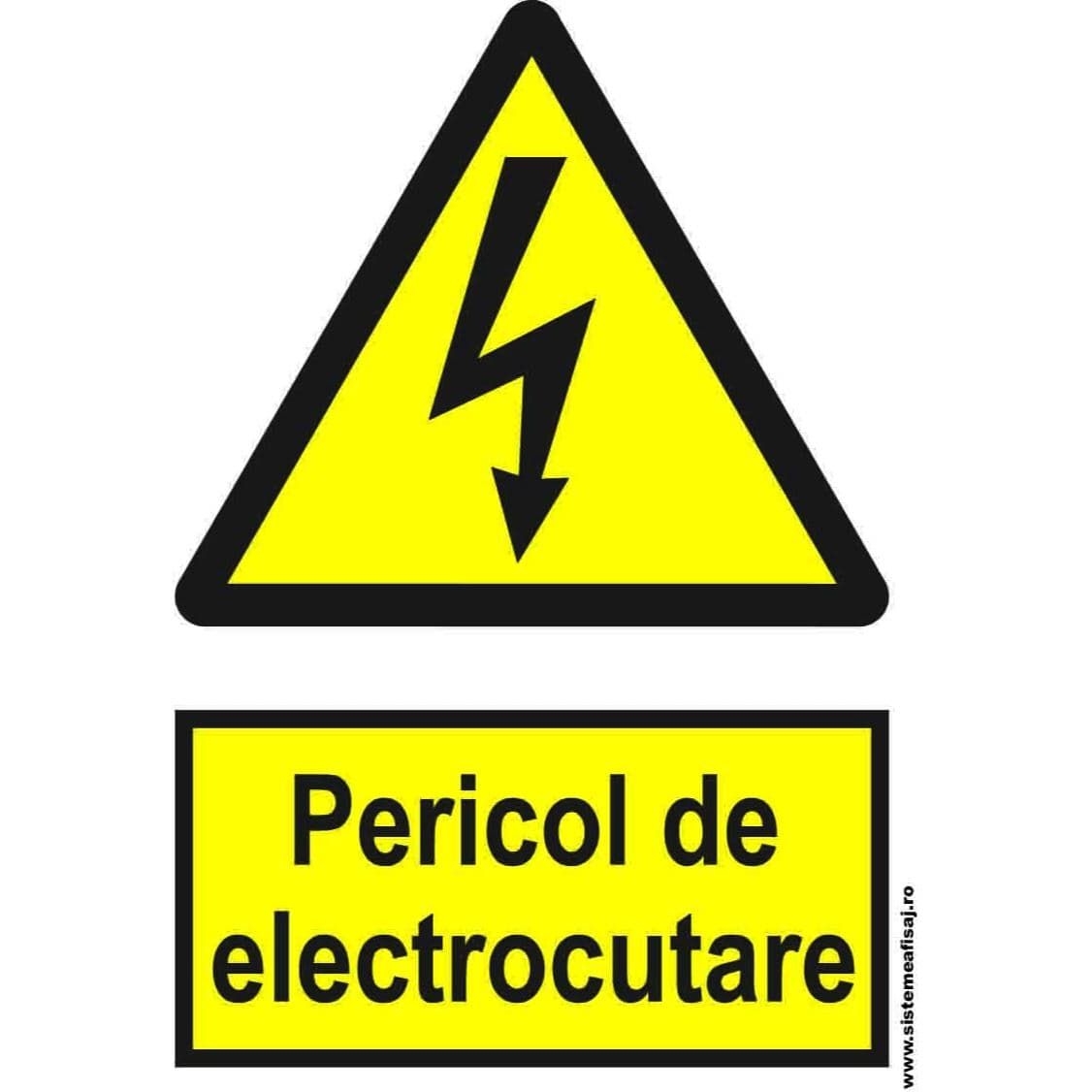 Semn Indicator Pericol De Electrocutare