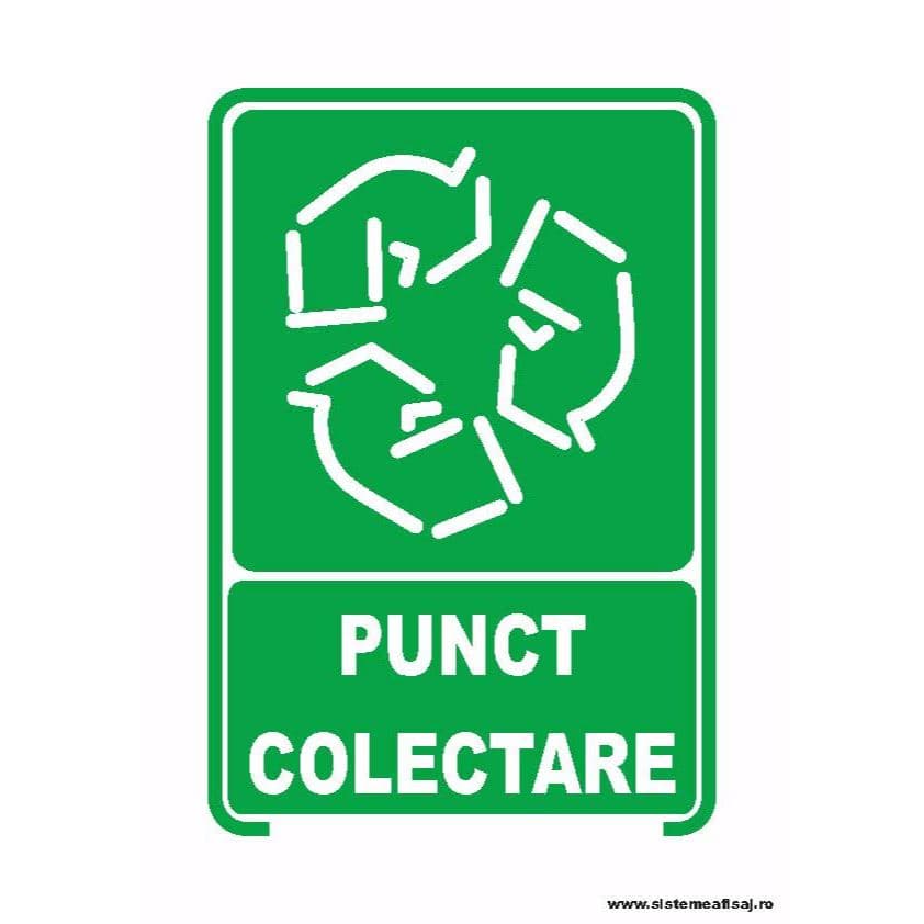 Semn Indicator Punct Colectare