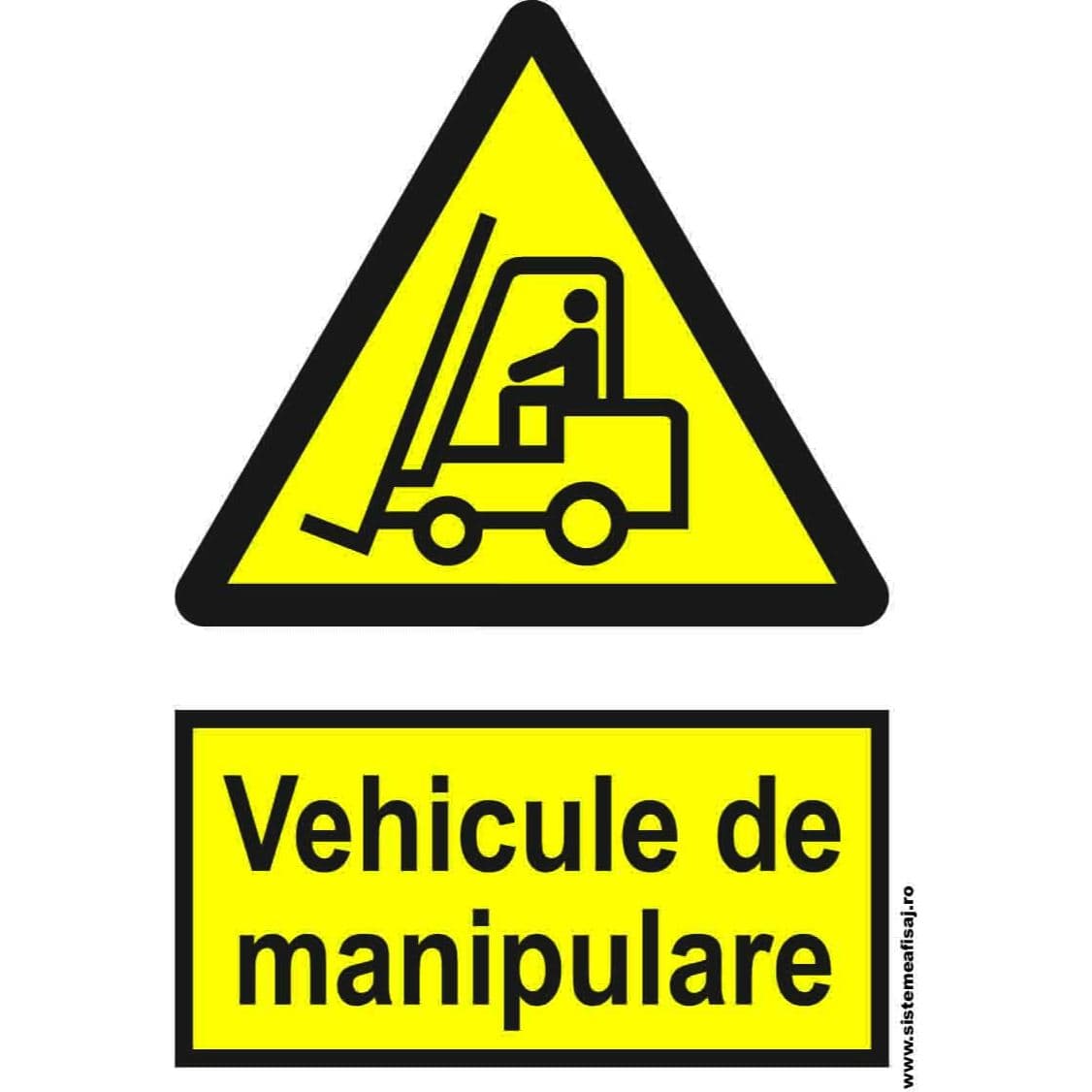 Semn Indicator Vehicule De Manipulare